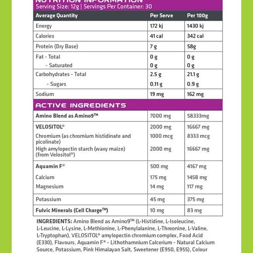 BCAA + EAA - GREEN APPLE